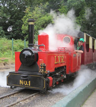Narrow Guage Train at St. Newlyn Cornwall