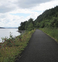 Cycle Path Loch Lomond