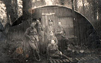 WW1 Picture of Shelter at Ypres