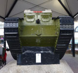 WW1 Tank rear 